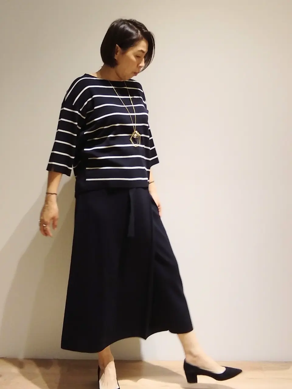 自由区 野本 コーディネート画像