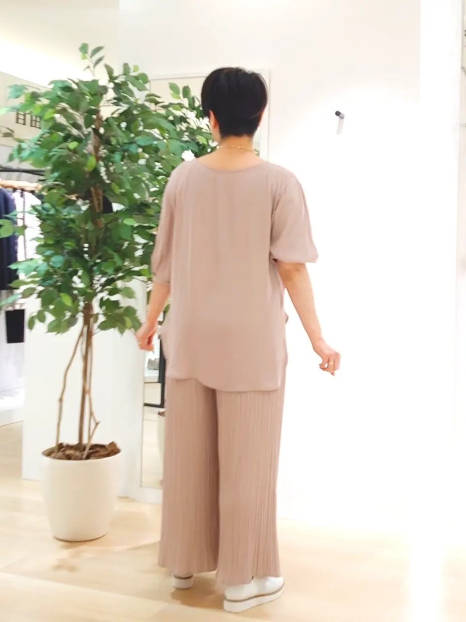 自由区 田中 コーディネート画像