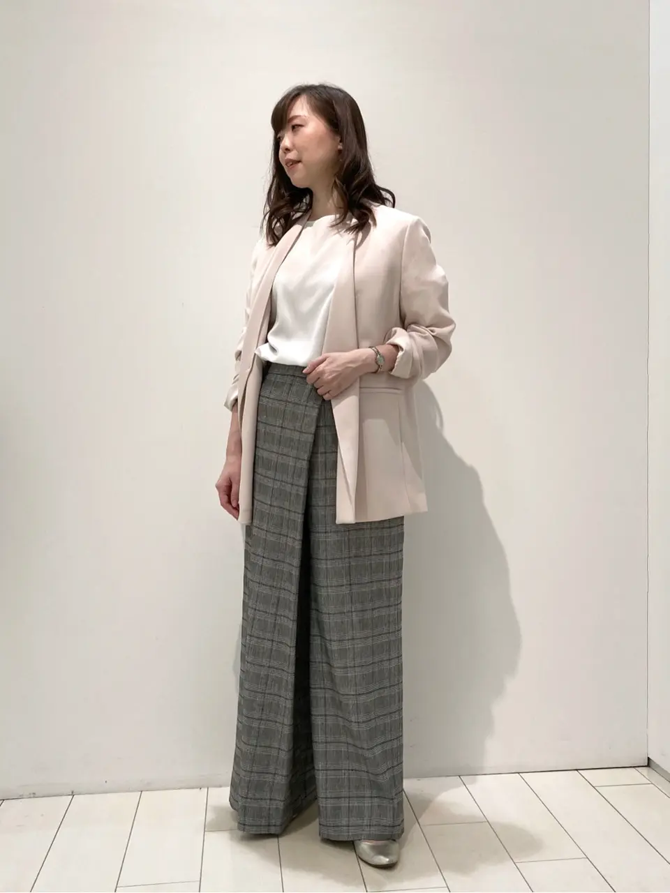  檀 コーディネート画像