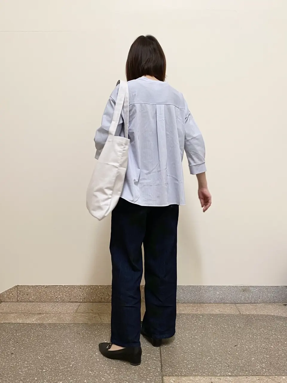 自由区 阿部 コーディネート画像