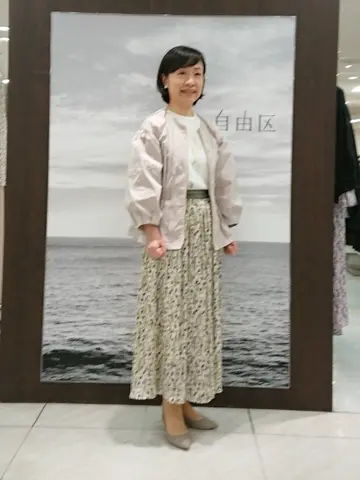 自由区 スタッフ コーディネート画像