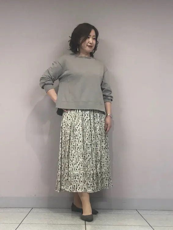 自由区 上島 コーディネート画像