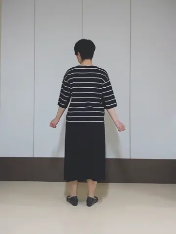 自由区 田中 コーディネート画像