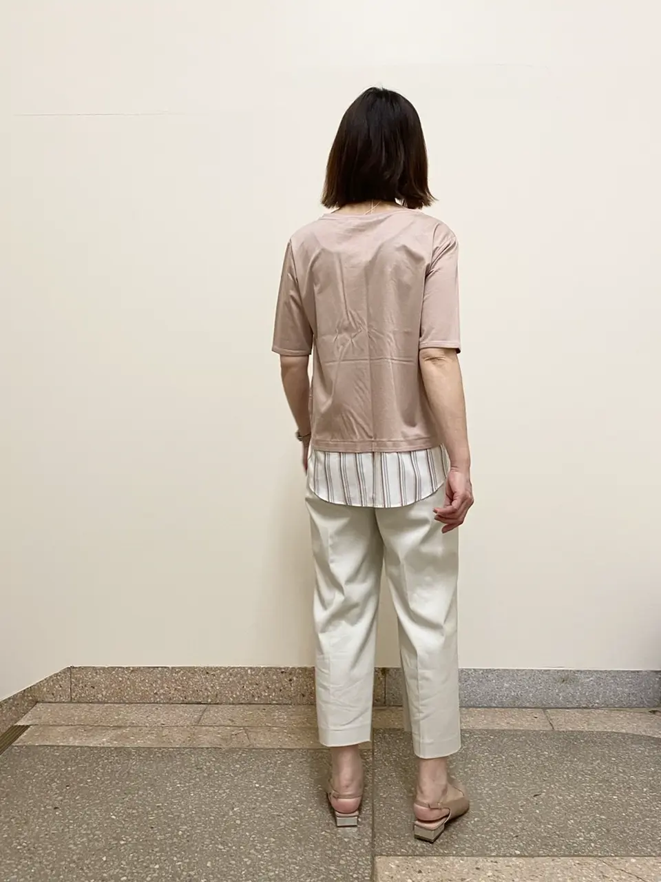 自由区 阿部 コーディネート画像