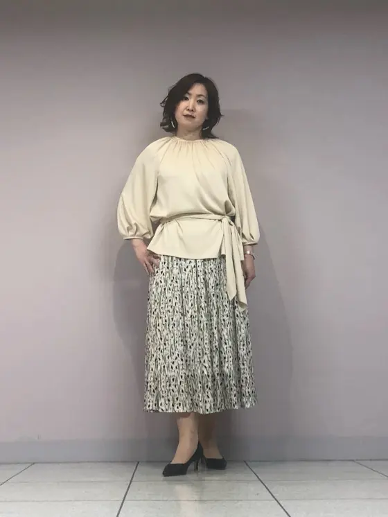 自由区 上島 コーディネート画像