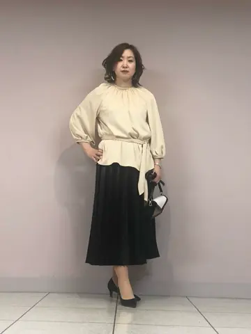 自由区 上島 コーディネート画像