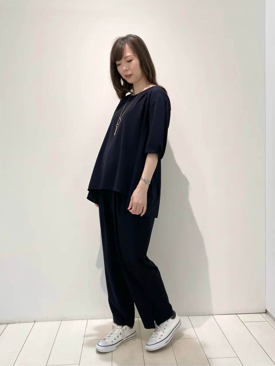  檀 コーディネート画像