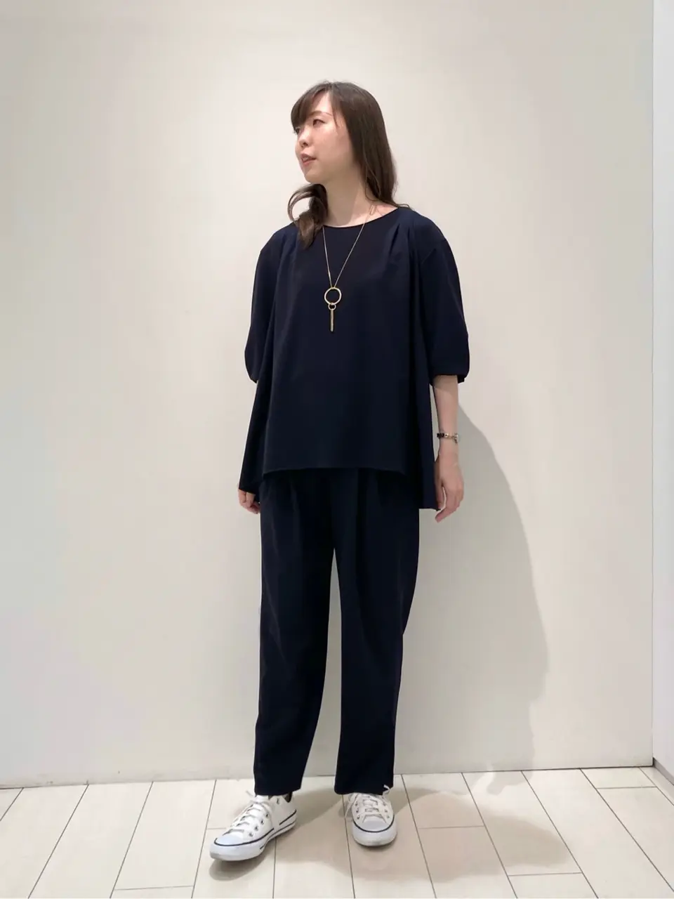 自由区 檀 コーディネート画像