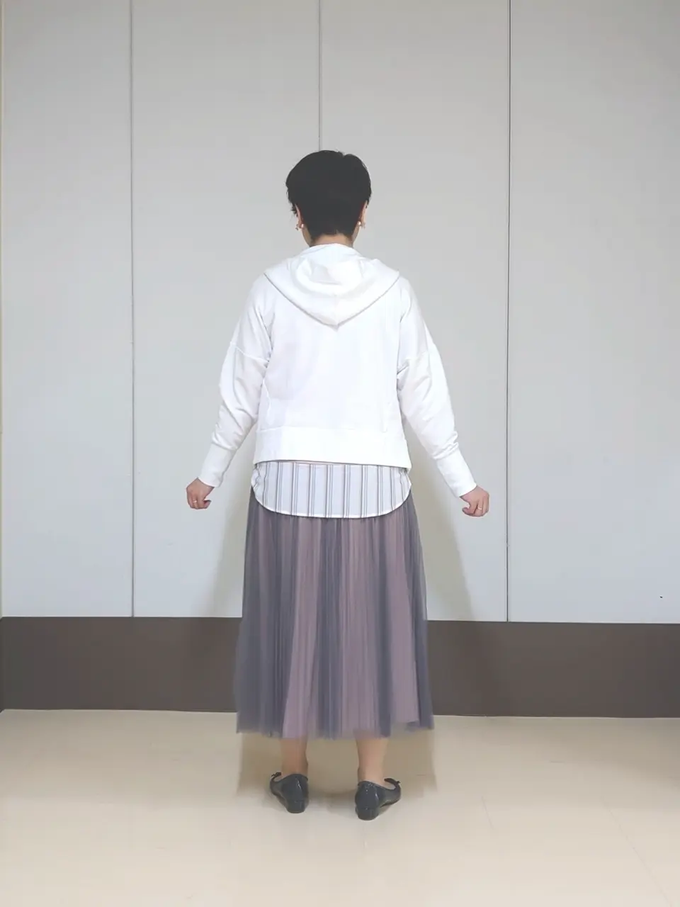 自由区 田中 コーディネート画像