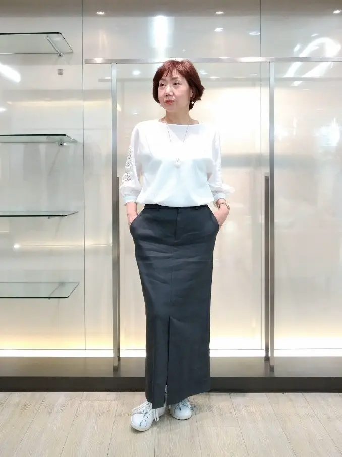 自由区 鶴田 コーディネート画像