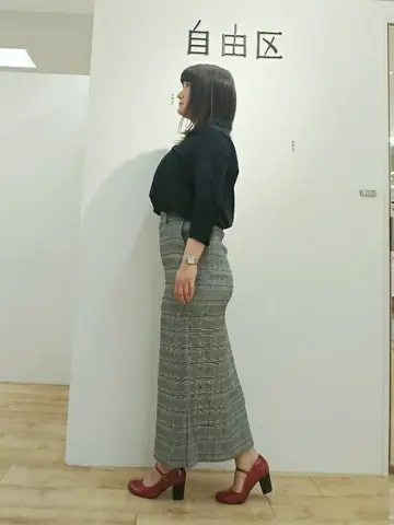 自由区 スタッフ コーディネート画像