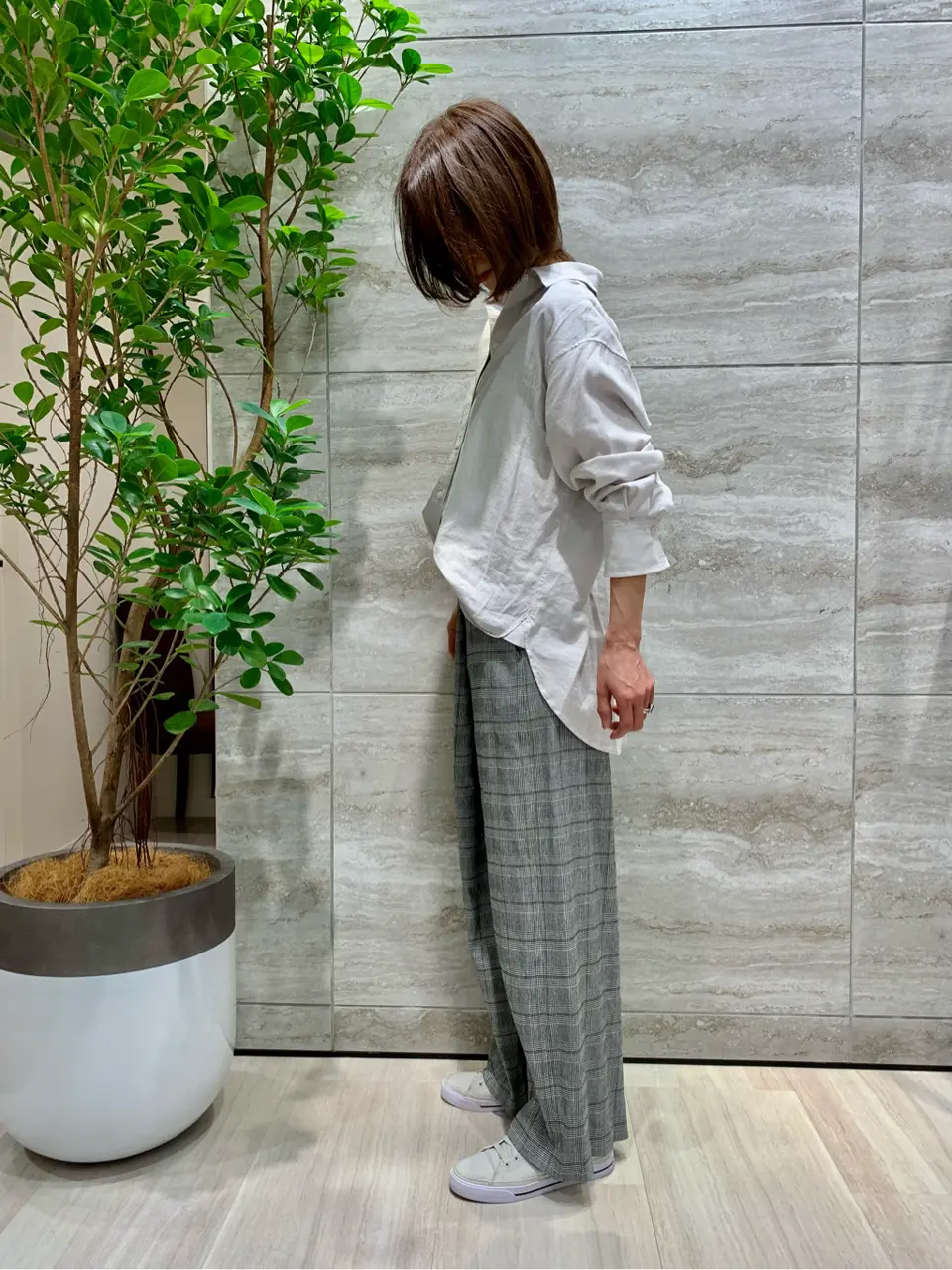 自由区 Ishii コーディネート画像