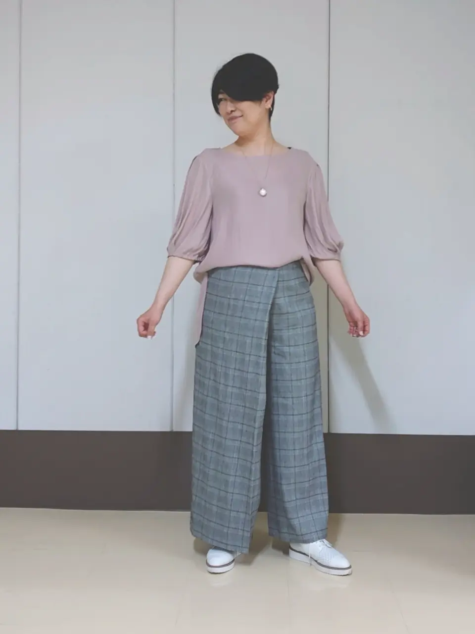 自由区 田中 コーディネート画像