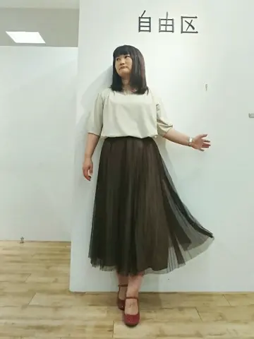 自由区 スタッフ コーディネート画像