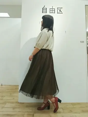 自由区 スタッフ コーディネート画像