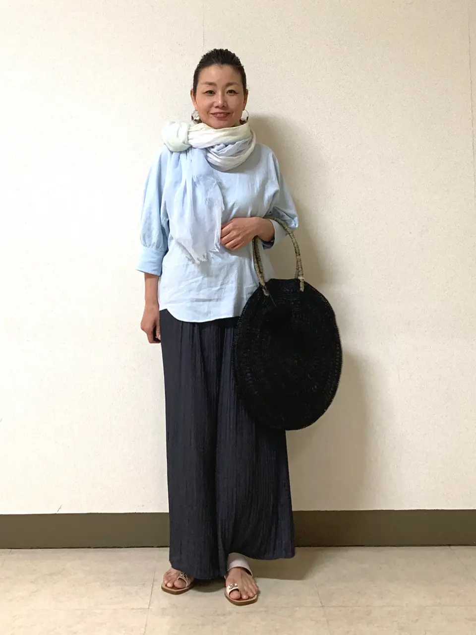 自由区 坂本 コーディネート画像