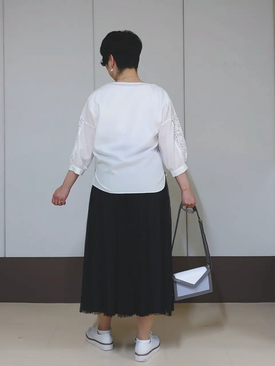 自由区 田中 コーディネート画像