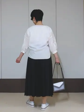 自由区 田中 コーディネート画像