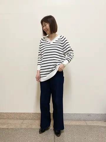 自由区 阿部 コーディネート画像