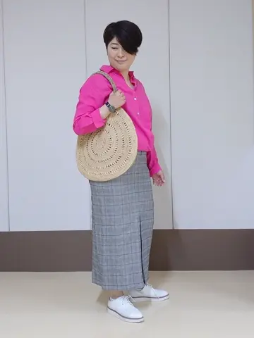 自由区 田中 コーディネート画像