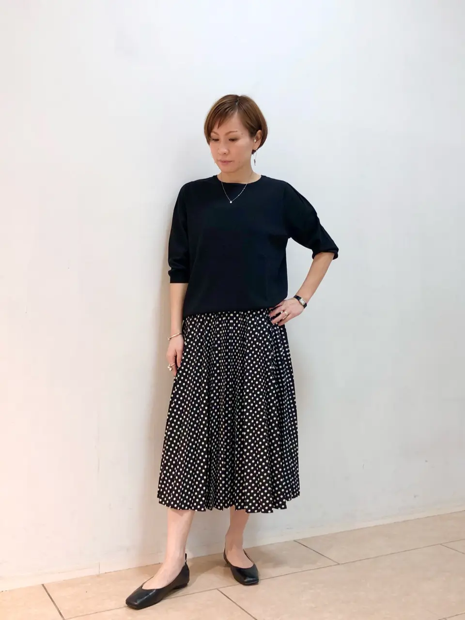 自由区 清水 コーディネート画像