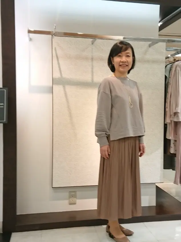 自由区 スタッフ コーディネート画像