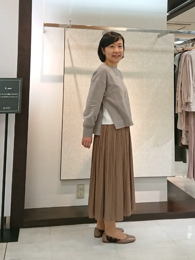 自由区 スタッフ コーディネート画像