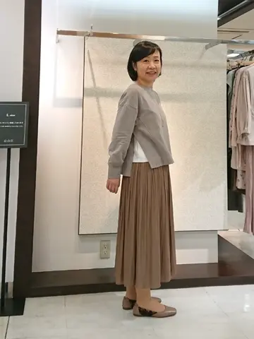 自由区 スタッフ コーディネート画像