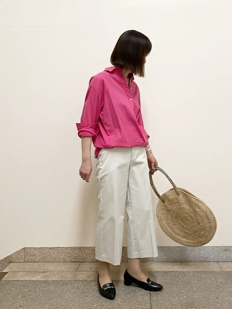 自由区 阿部 コーディネート画像