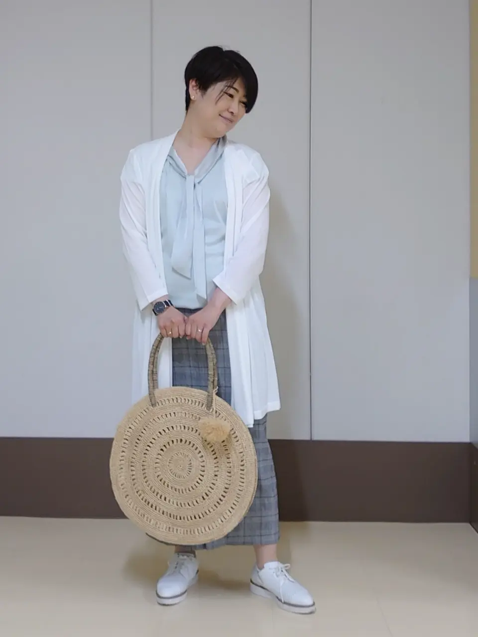 自由区 田中 コーディネート画像