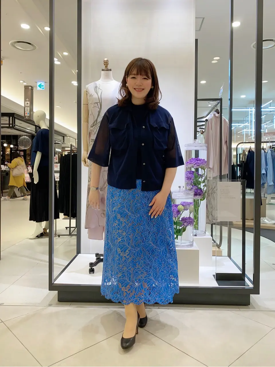 自由区 うめだ コーディネート画像