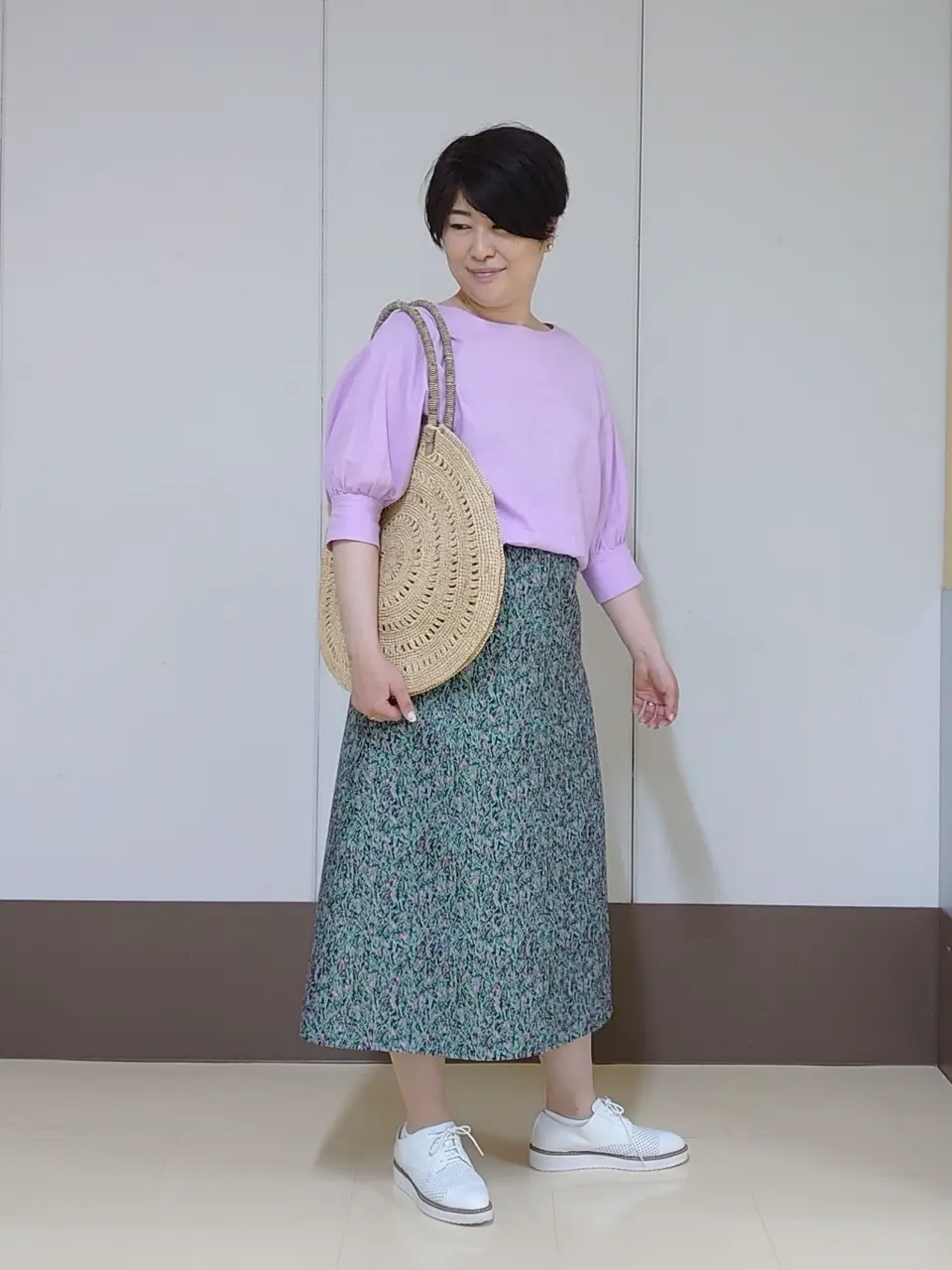 自由区 田中 コーディネート画像