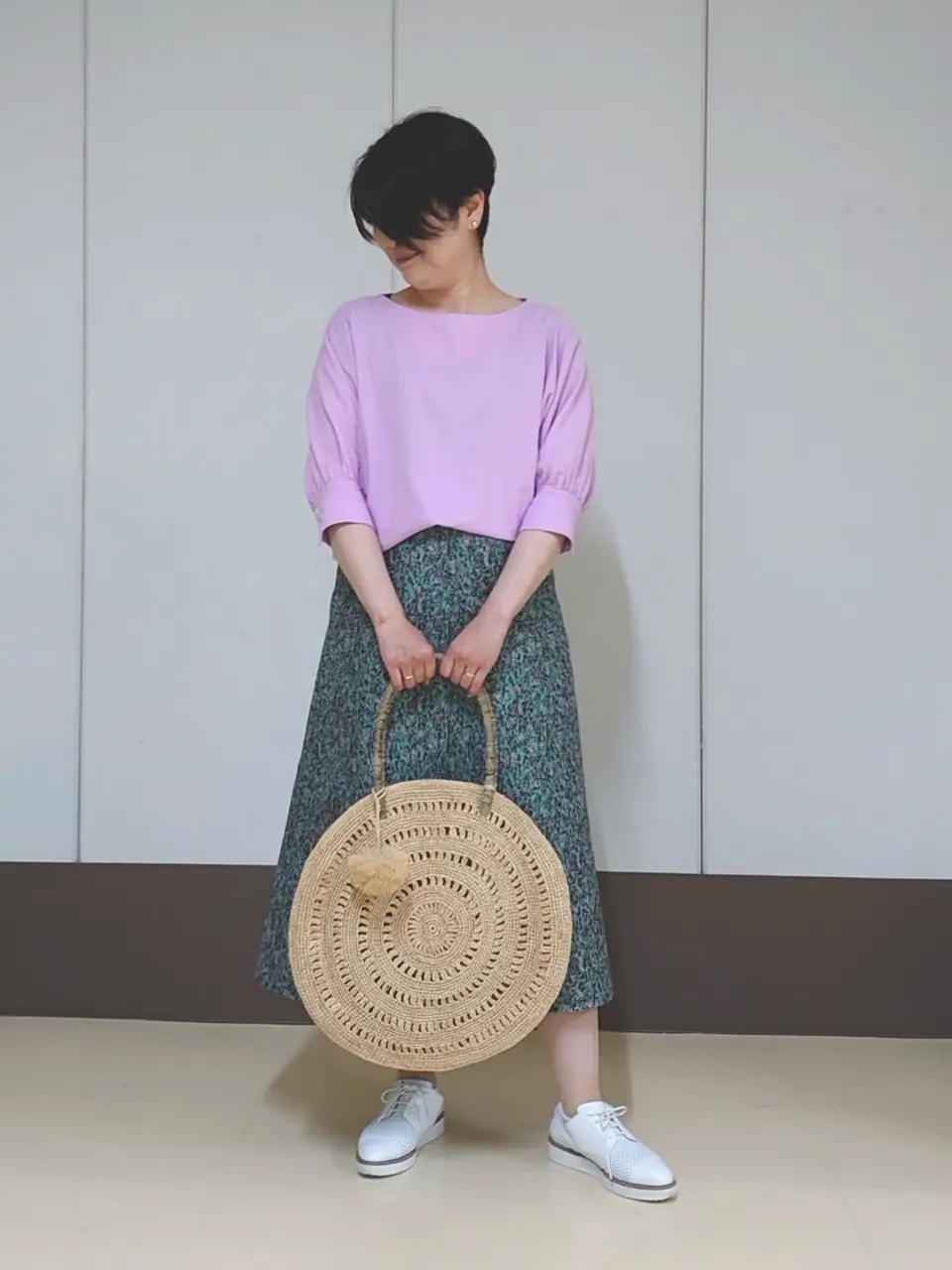 自由区 田中 コーディネート画像