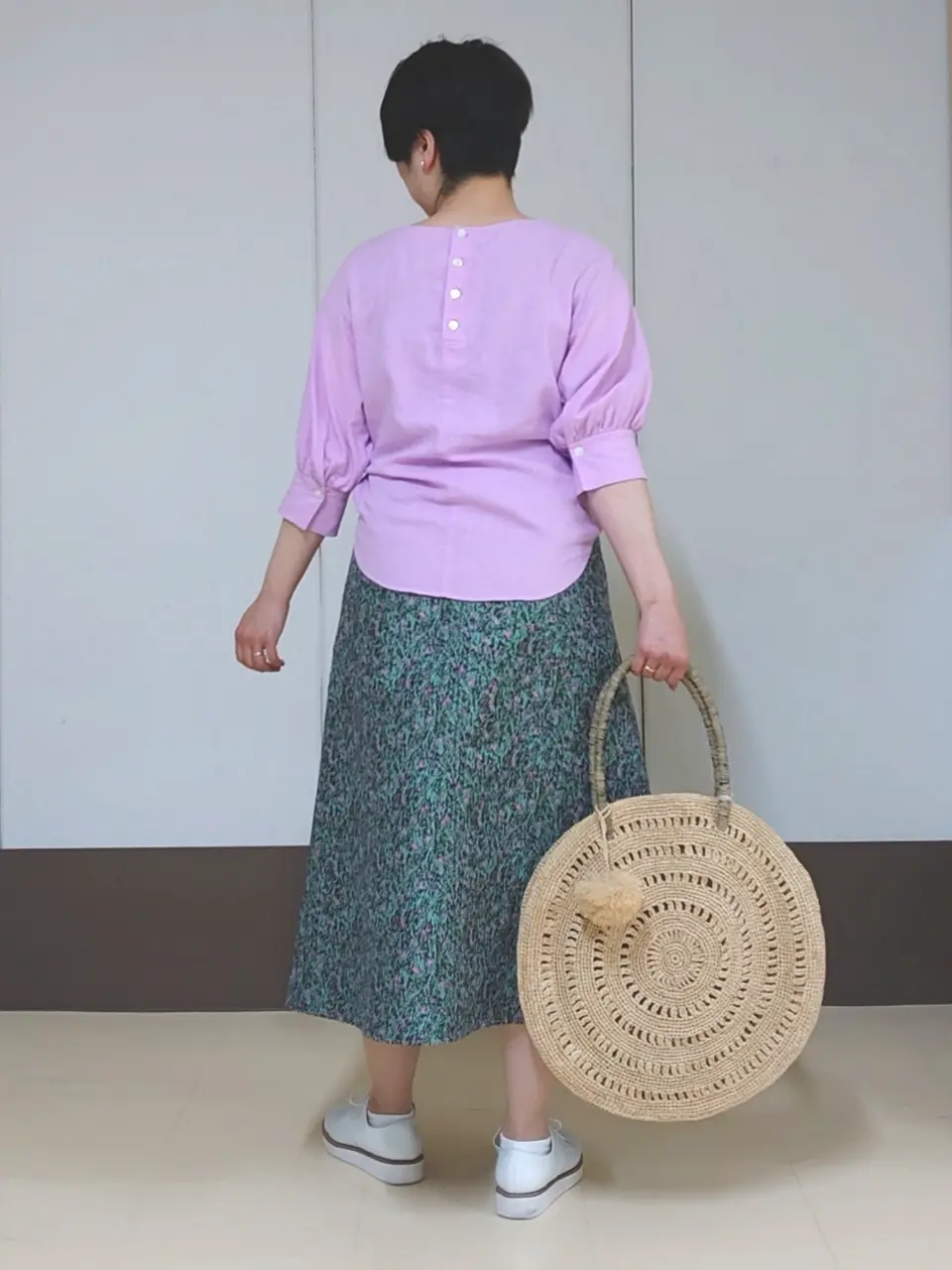 自由区 田中 コーディネート画像