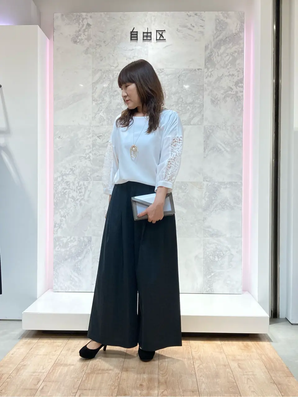 自由区 国広 コーディネート画像