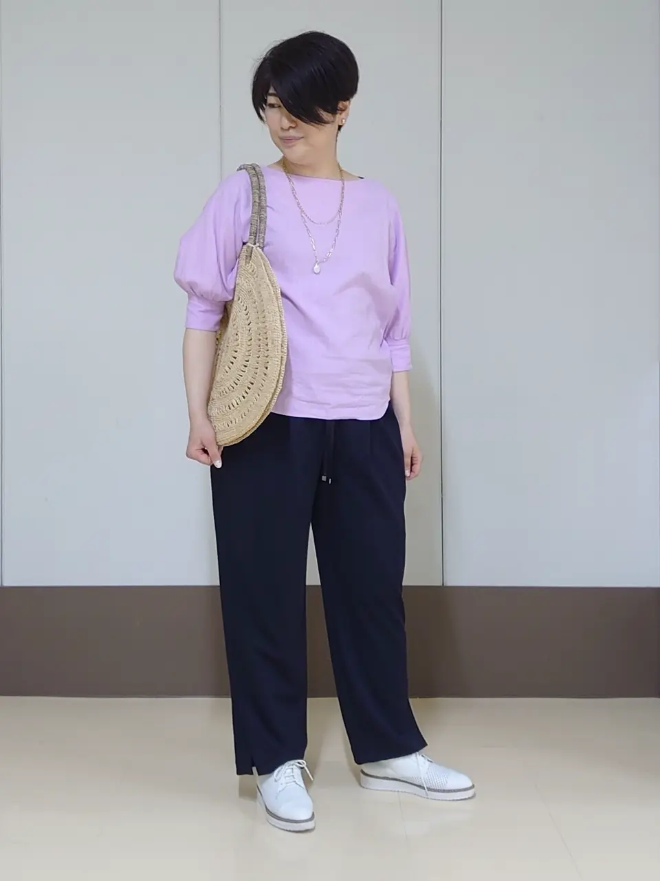 自由区 田中 コーディネート画像