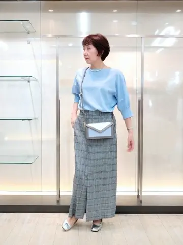 自由区 鶴田 コーディネート画像