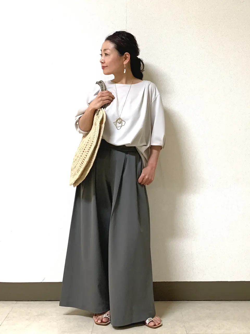 自由区 坂本 コーディネート画像