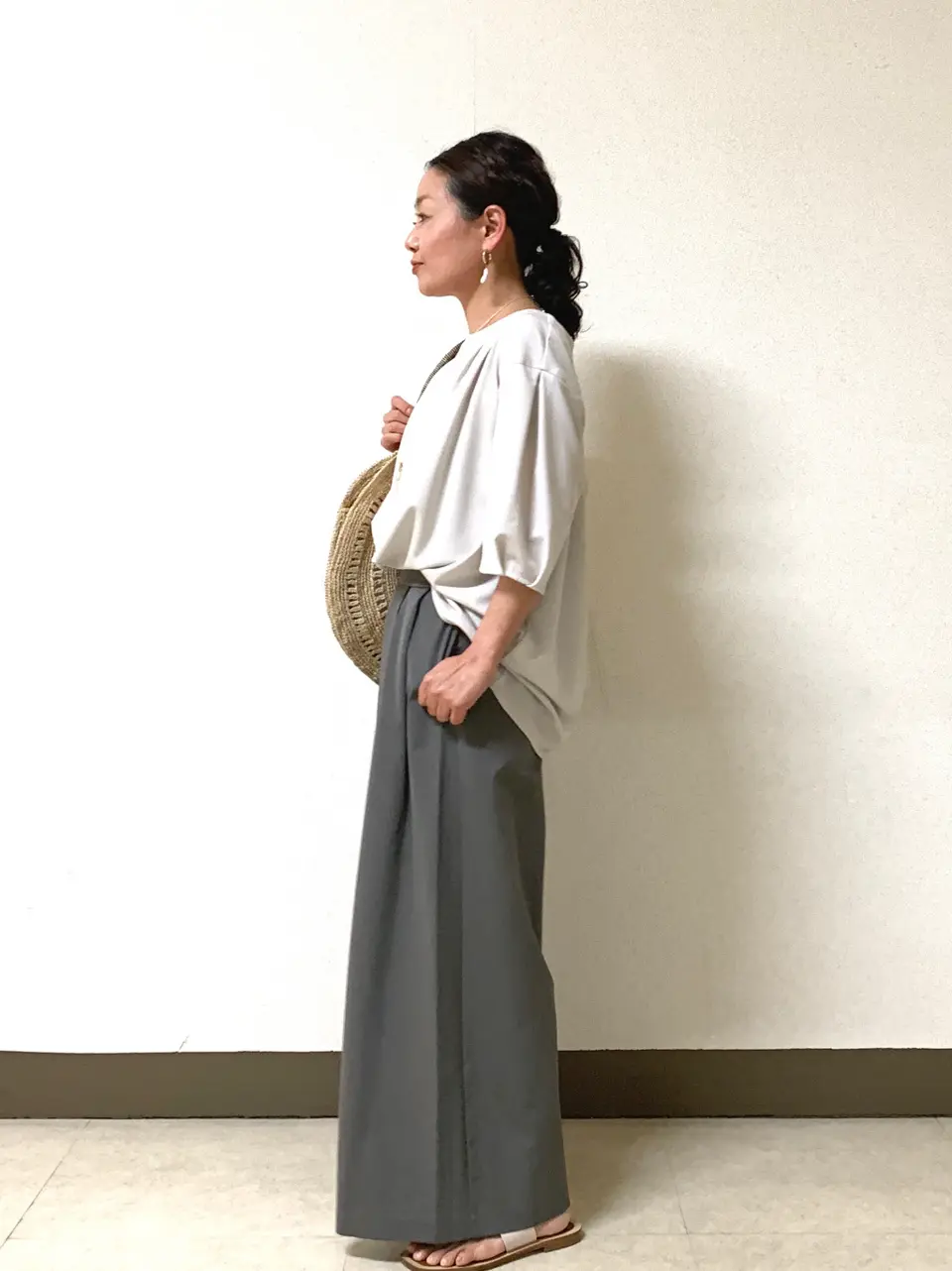 自由区 坂本 コーディネート画像