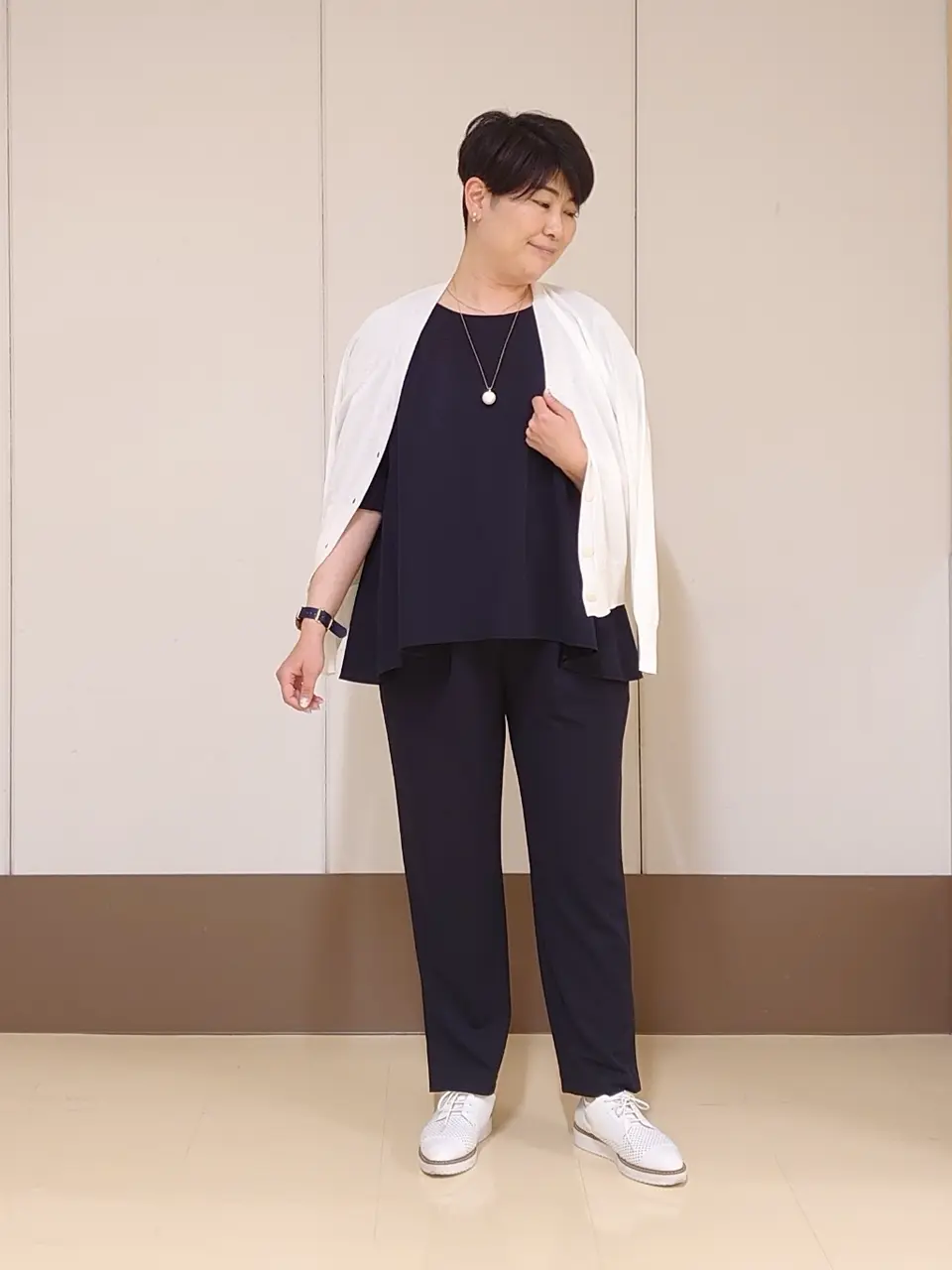 自由区 田中 コーディネート画像