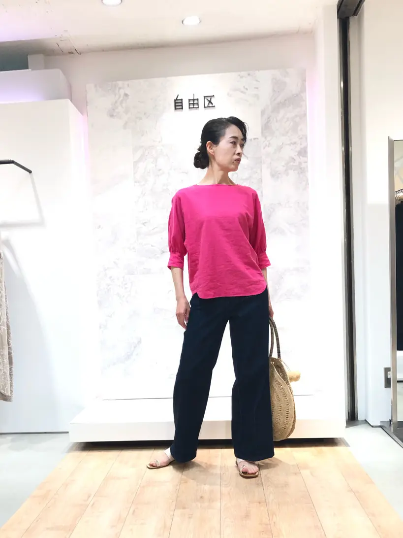 自由区 中尾 コーディネート画像