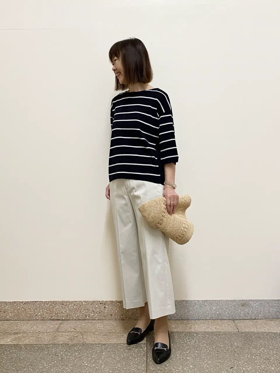 自由区 阿部 コーディネート画像