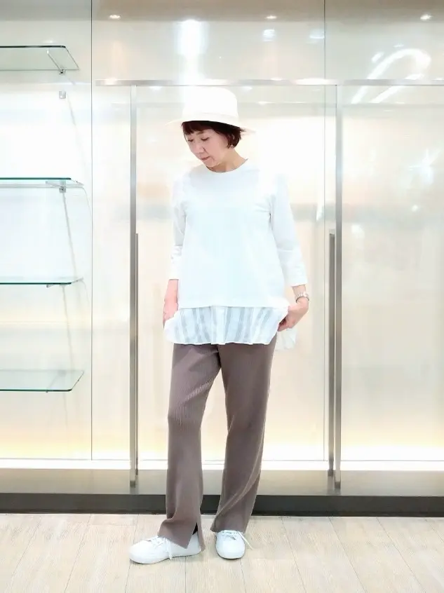 自由区 鶴田 コーディネート画像