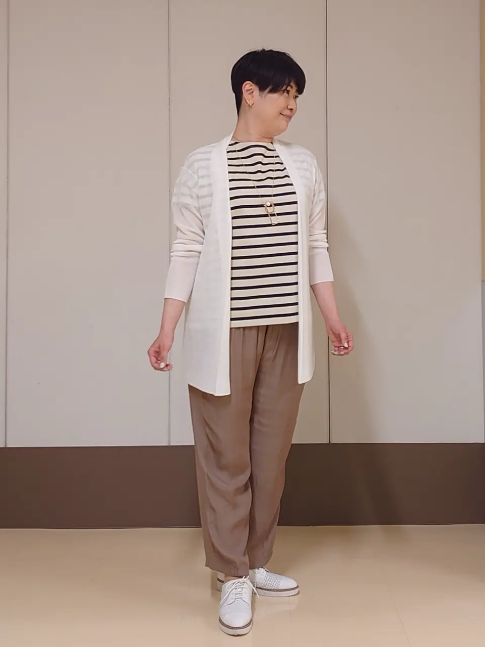 自由区 田中 コーディネート画像