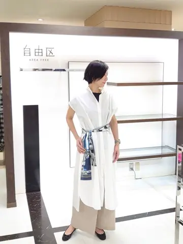 自由区 井上 コーディネート画像