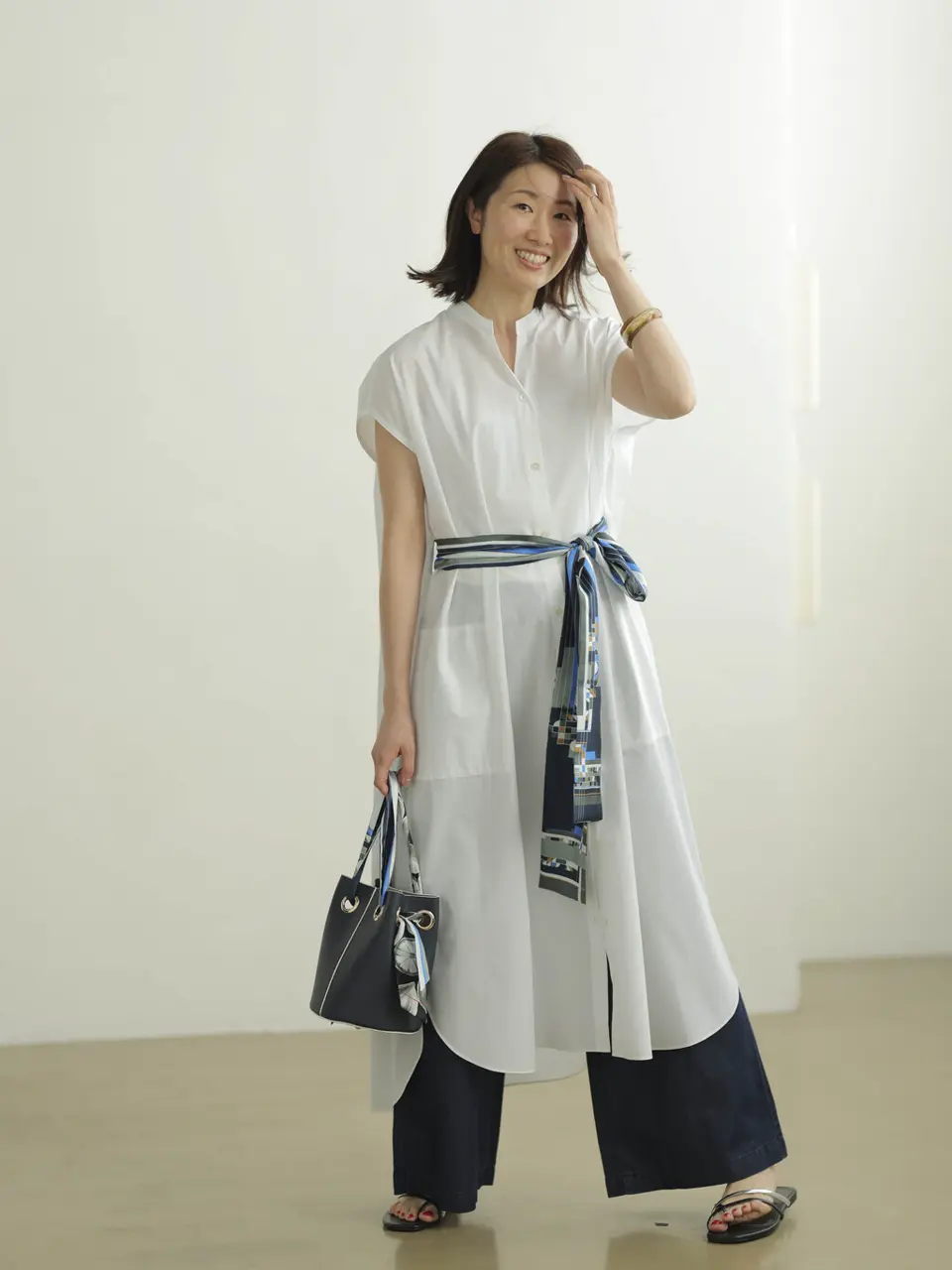 自由区 鳳京 コーディネート画像