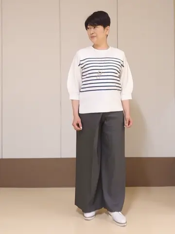 自由区 田中 コーディネート画像