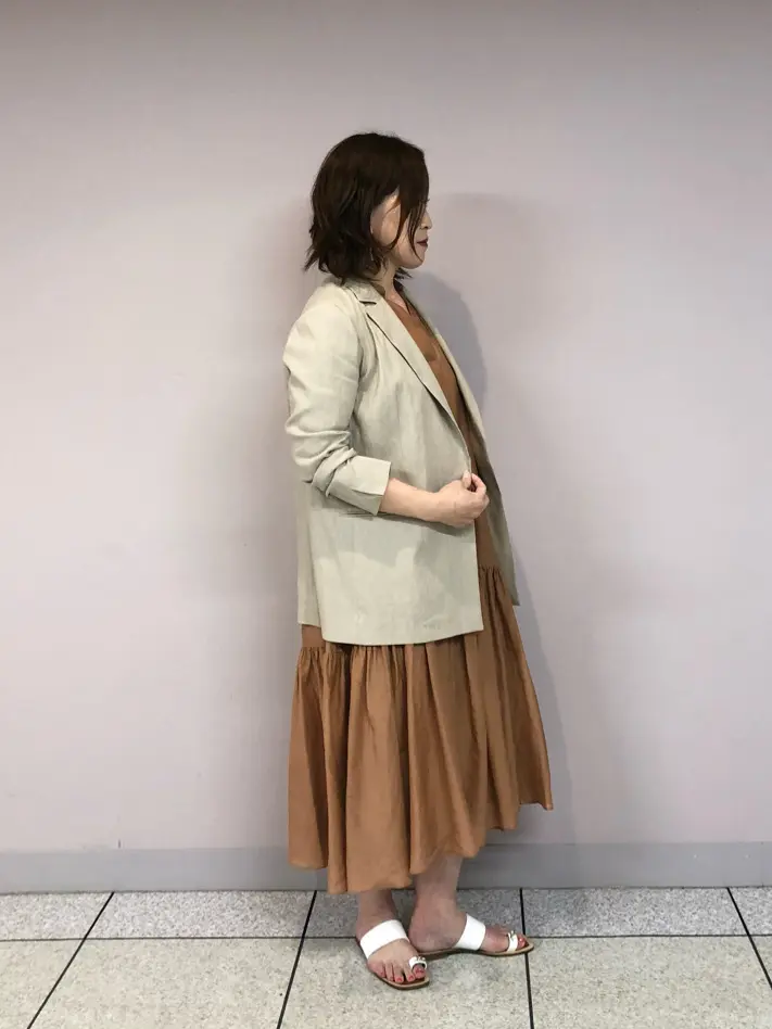 自由区 上島 コーディネート画像