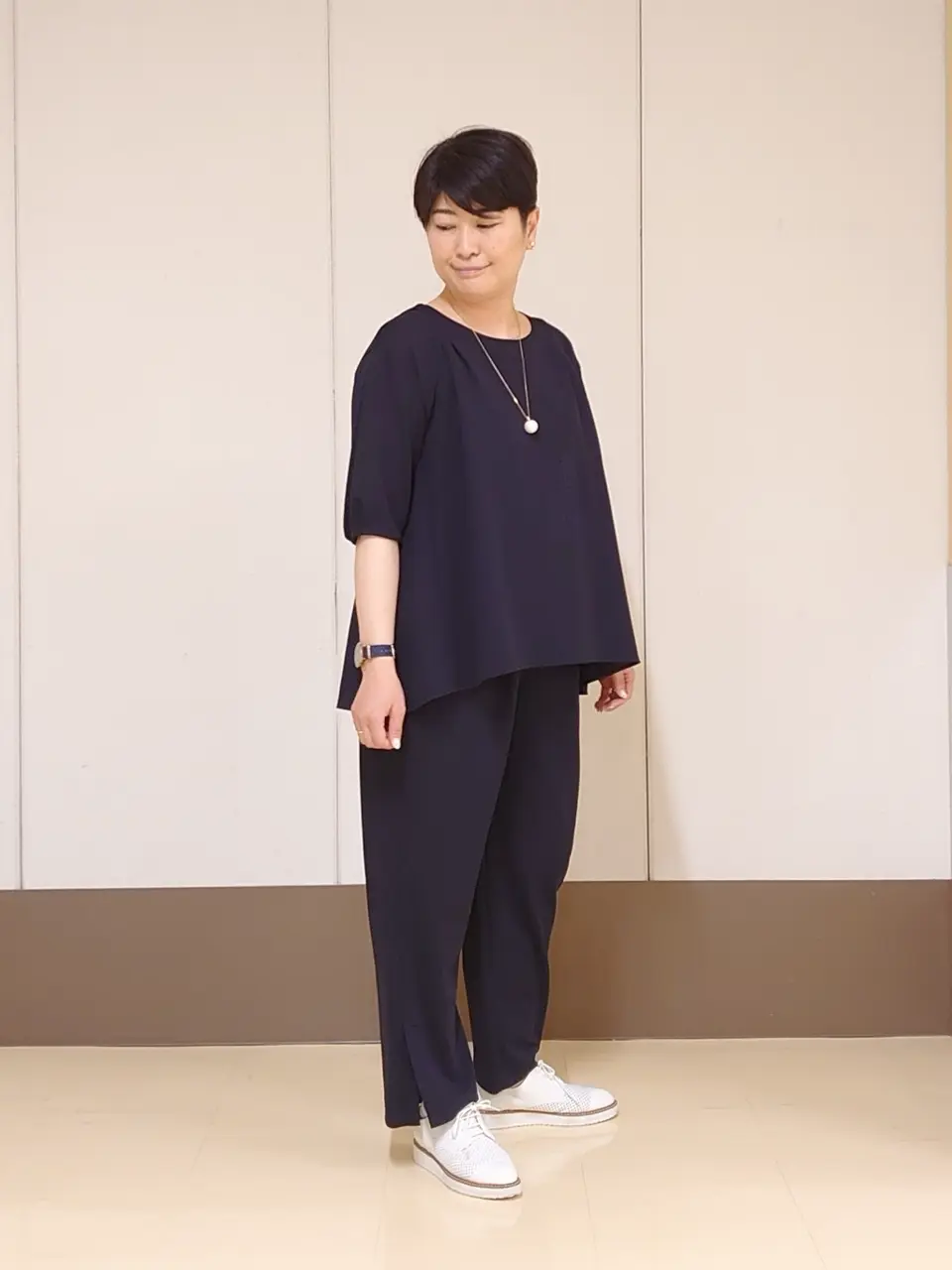 自由区 田中 コーディネート画像