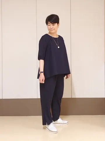 自由区 田中 コーディネート画像